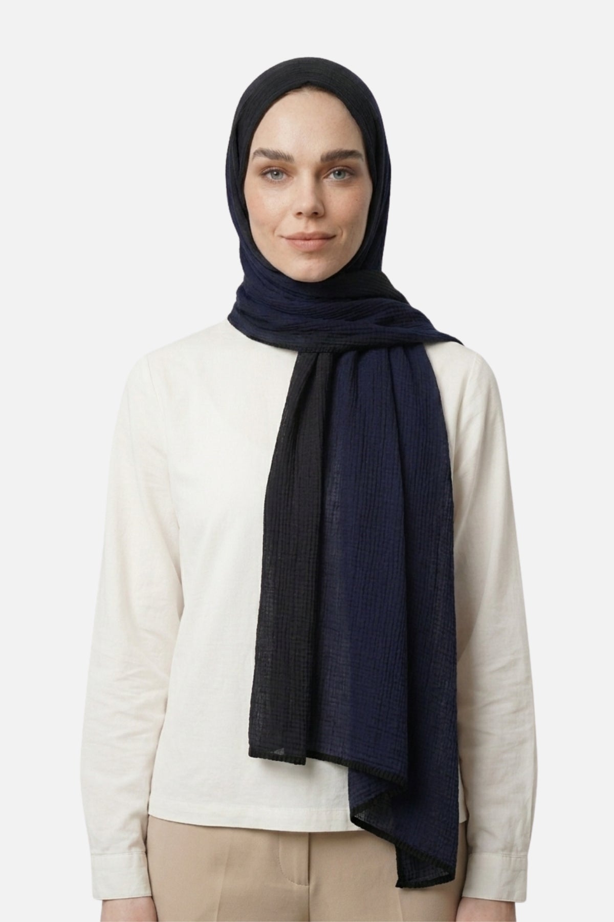 Gradient Muslin Shawl