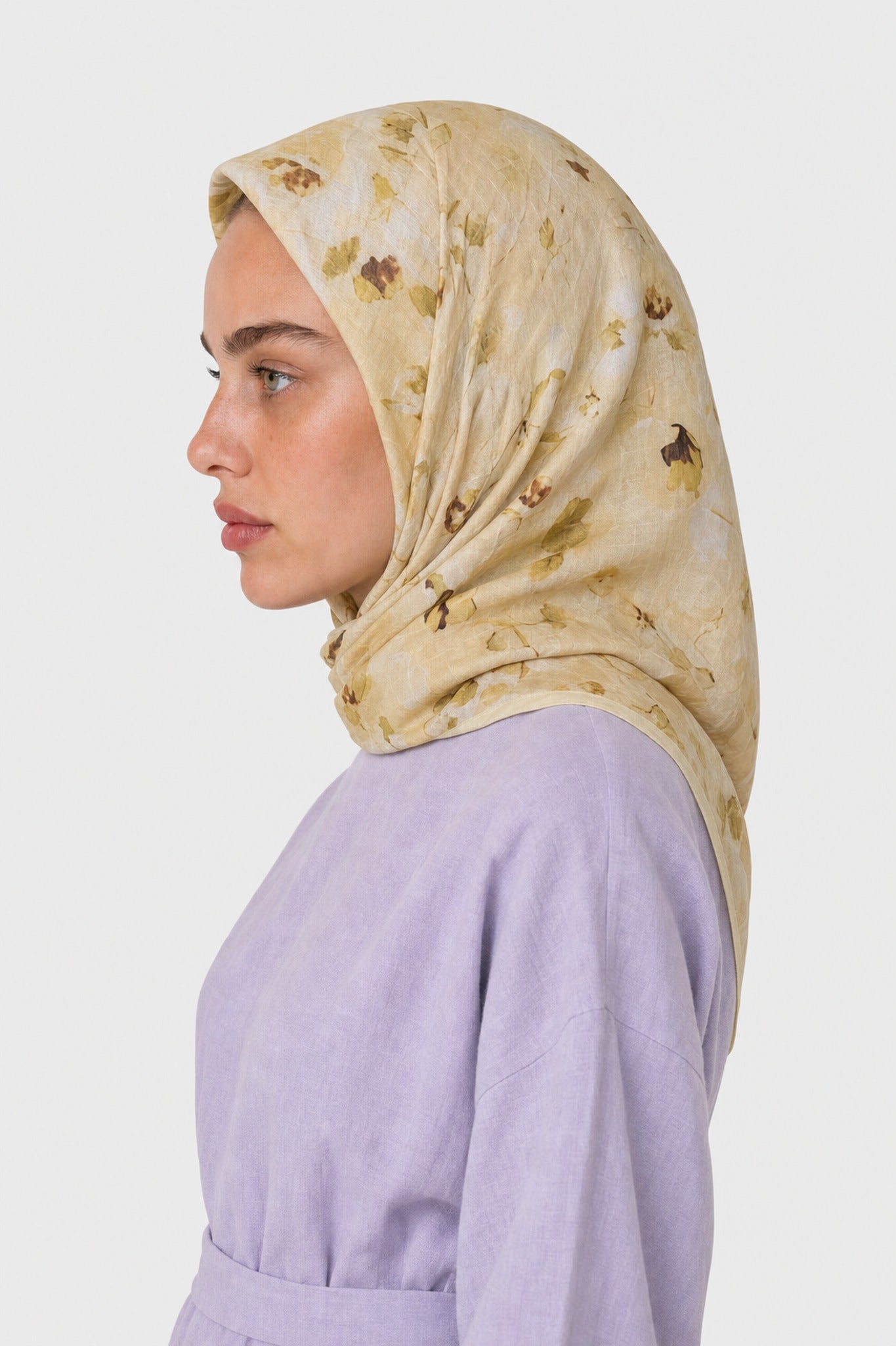 Breeze Neo Crash Eşarp - Sarı
