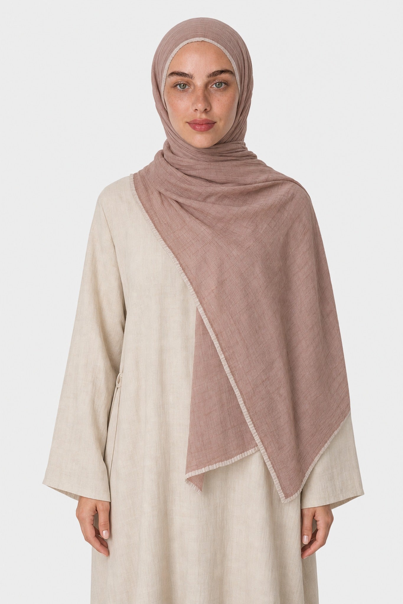 Muslin Shawl - Vizon Kahve