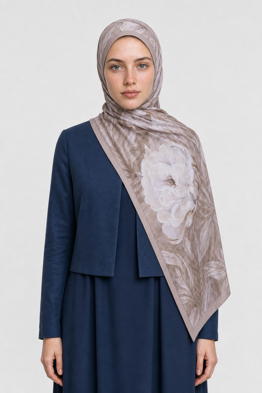 Mauve Desen Neo Crash Şal - Krem
