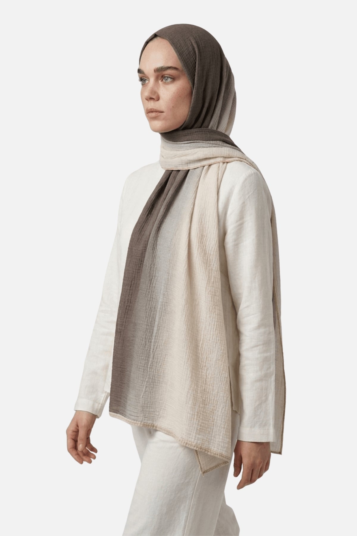 Gradient Muslin Shawl