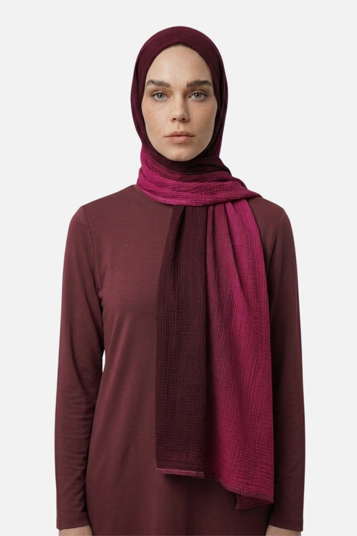 Gradient Muslin Shawl