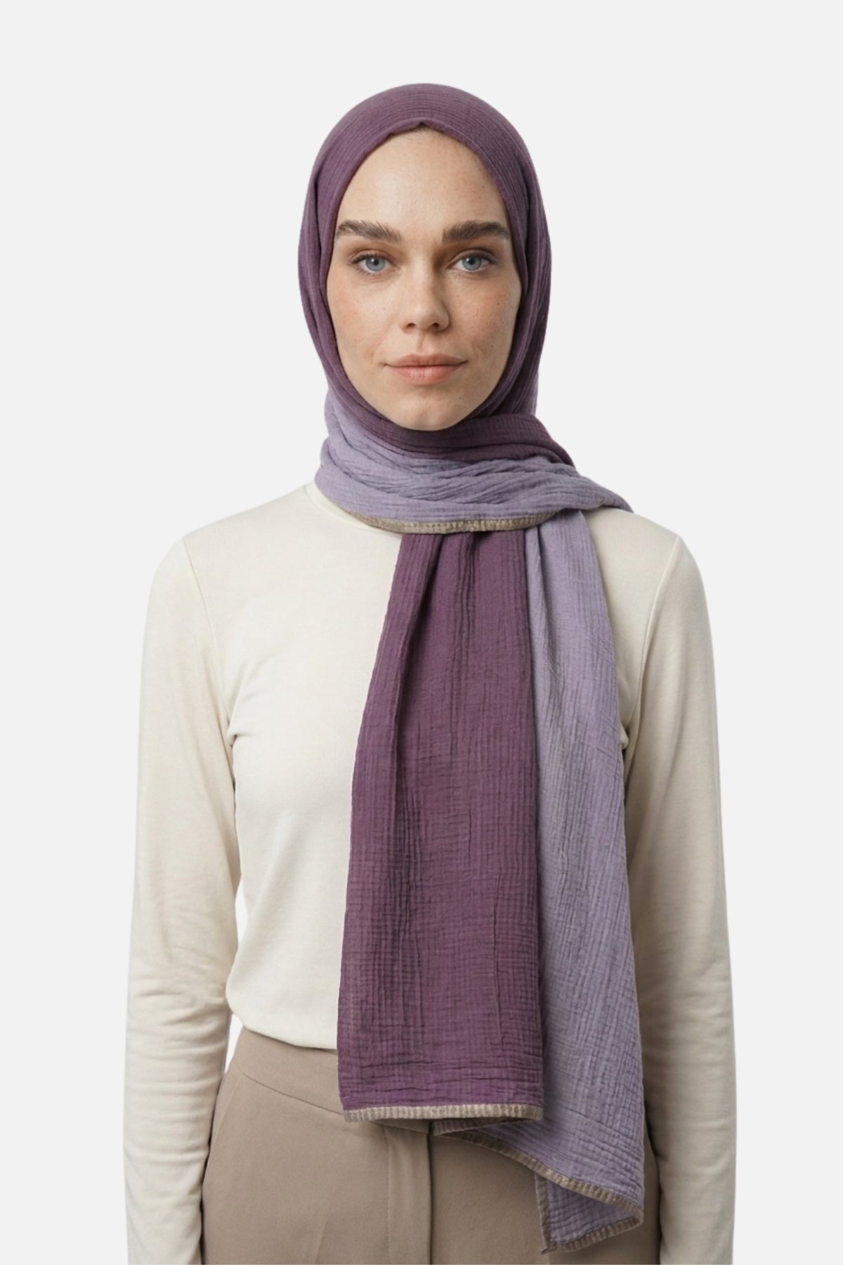 Gradient Muslin Shawl