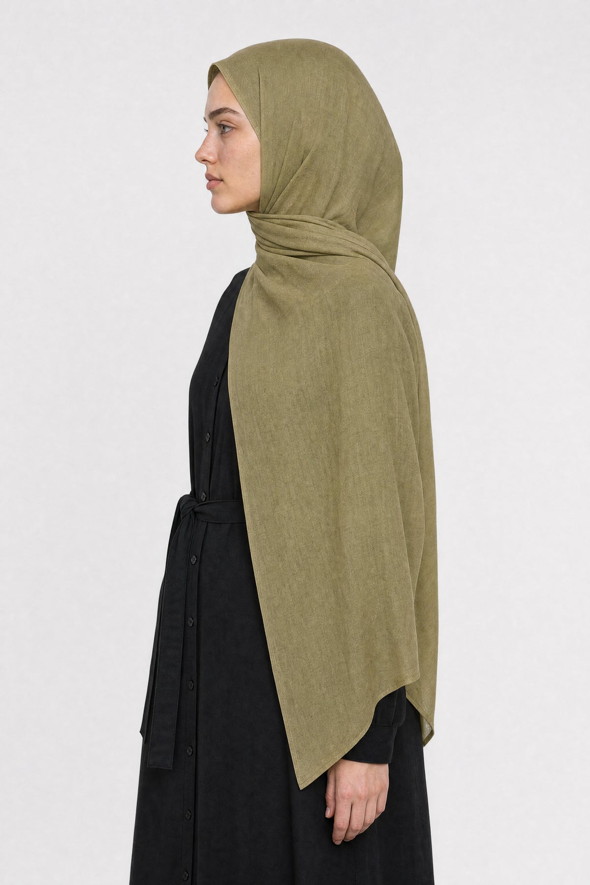 Atelier Modal Şal - Zeytin