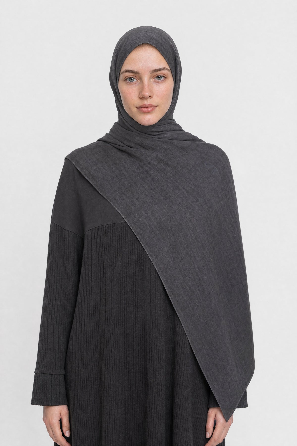 Atelier Modal Şal - Füme