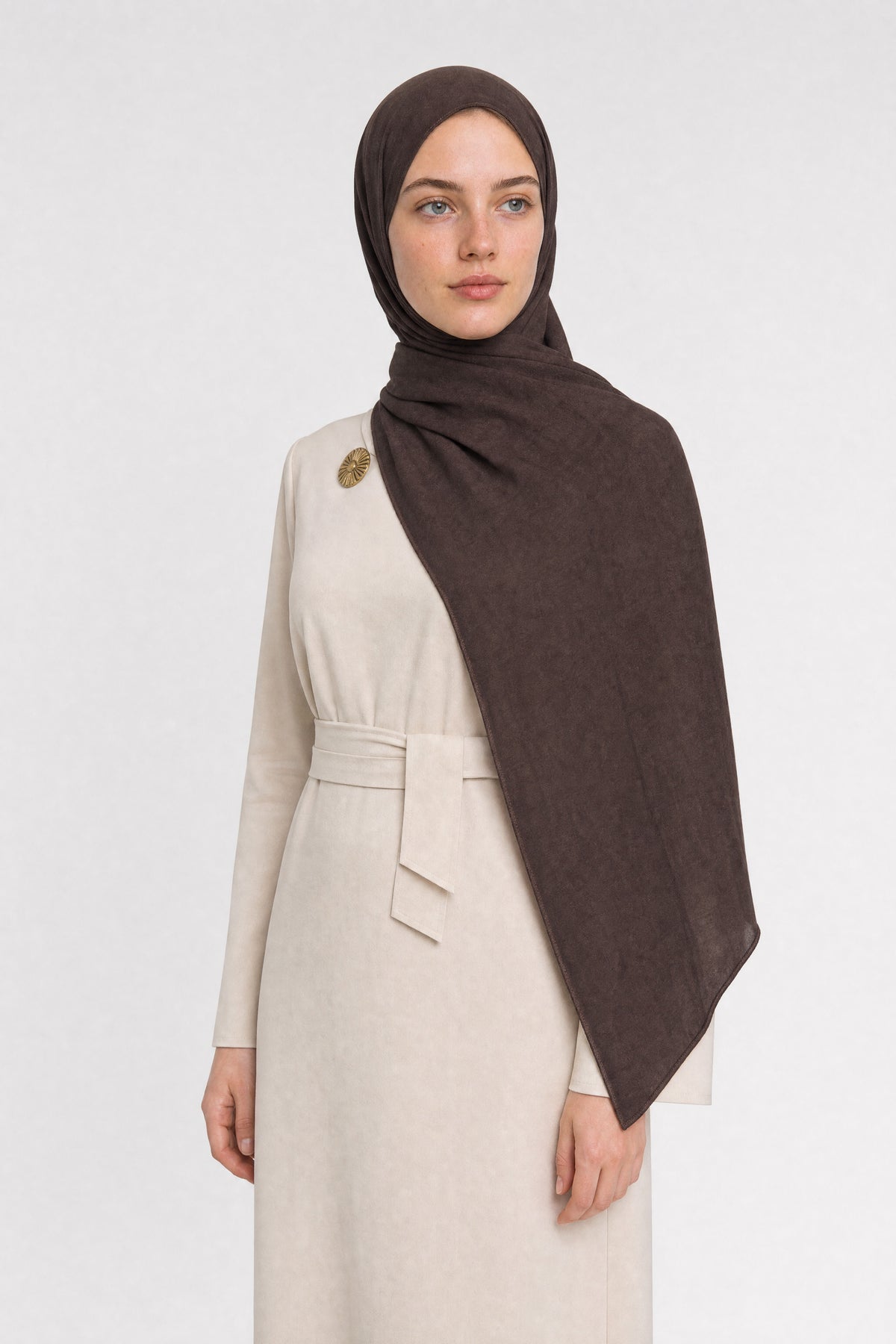 Atelier Modal Şal - Acı Kahve
