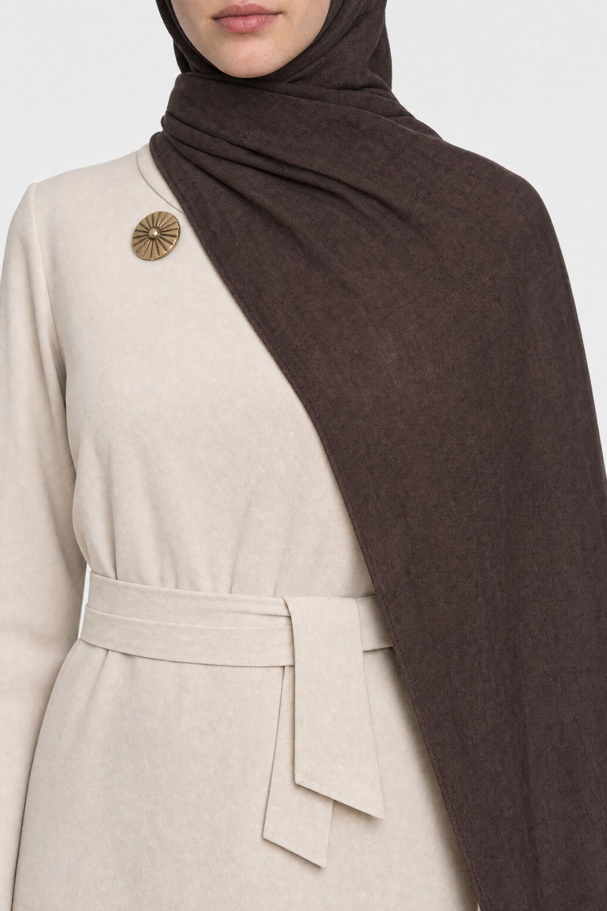 Atelier Modal Şal - Acı Kahve