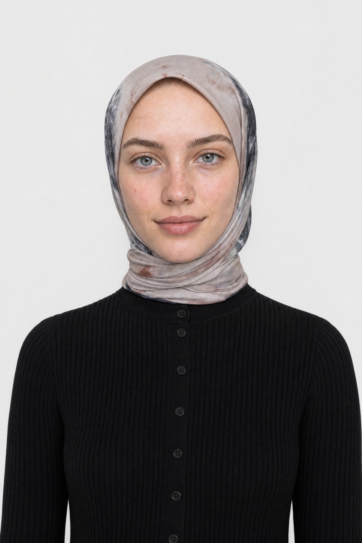 Grace Desen Organik Eşarp - Siyah