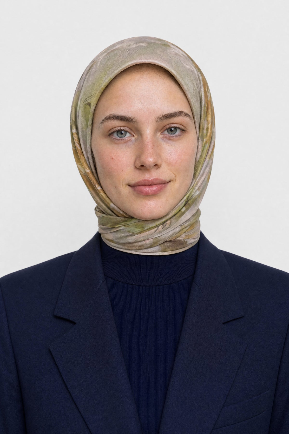 Grace Desen Organik Eşarp - Haki