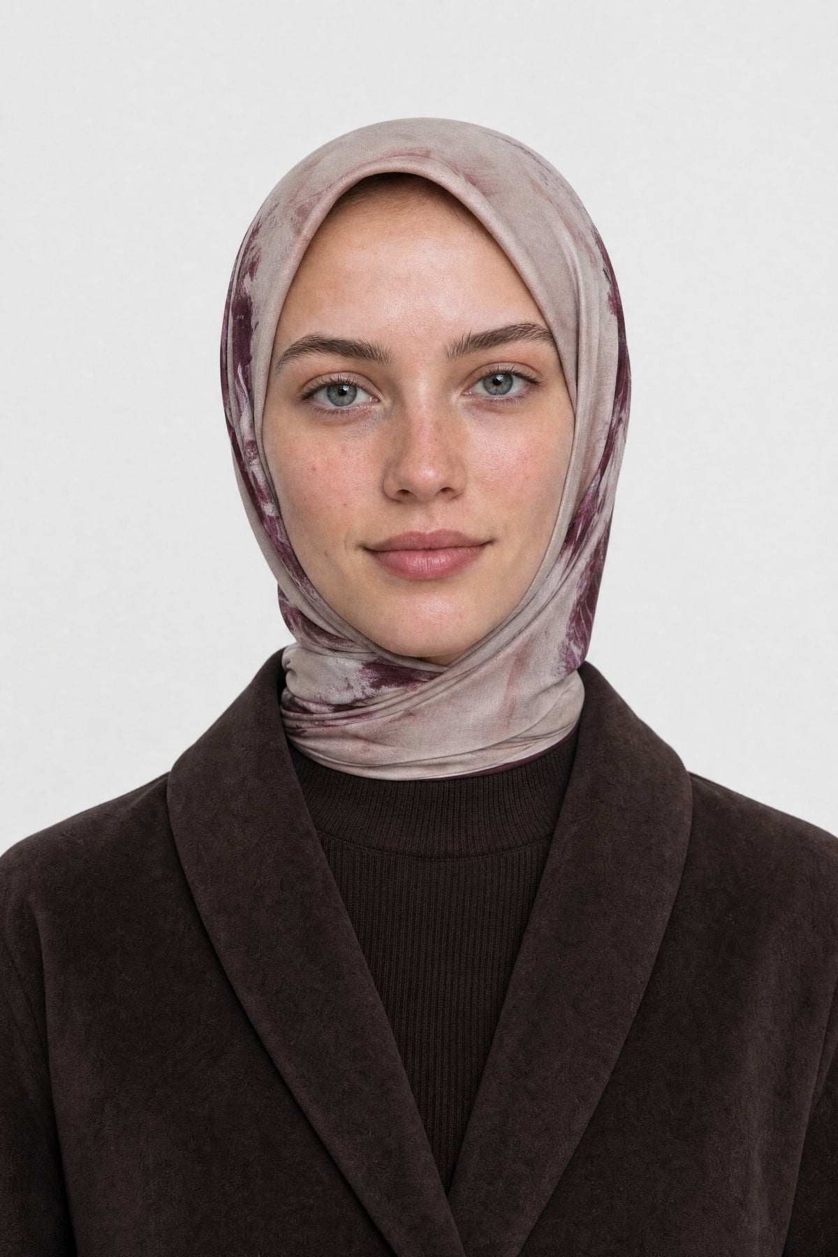 Grace Desen Organik Eşarp - Mor