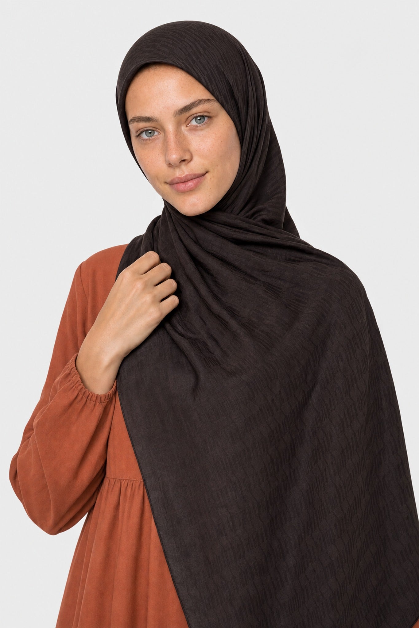 Grove Desen Ayrobin Jakar Şal