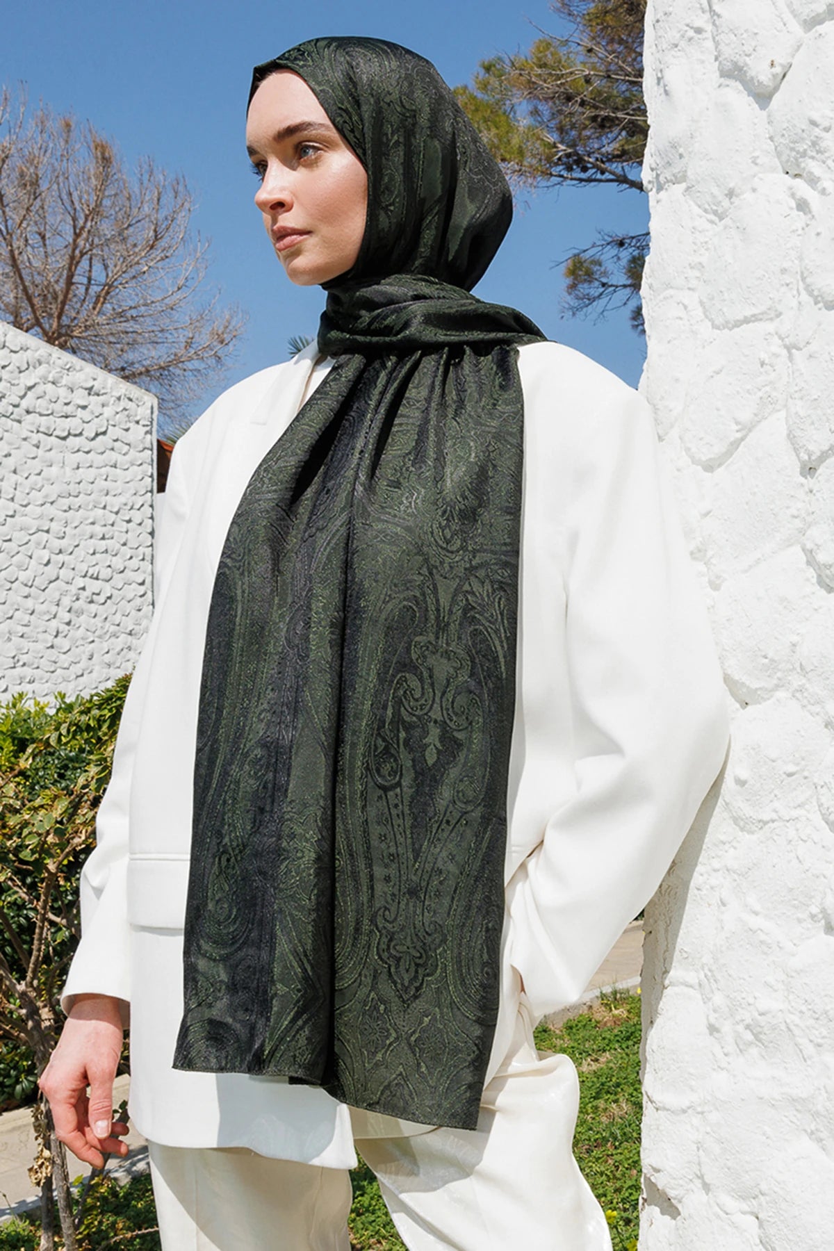 Liva Desen Shine Line Şal