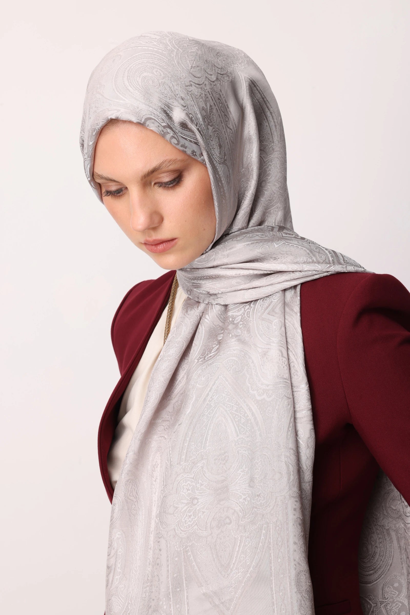 Moren Desen Shine Line Şal