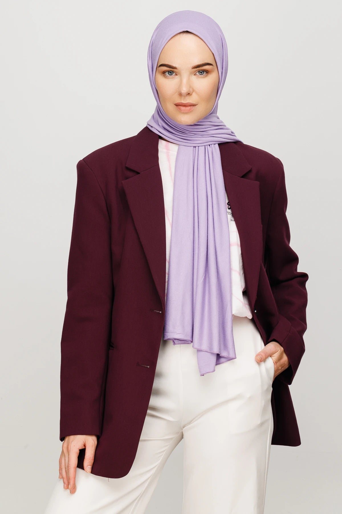 Cotton Scarf - Lilac
