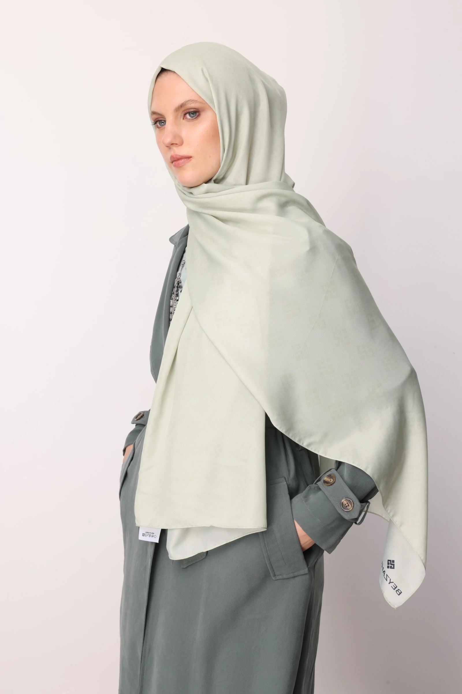 Elibelinde Pattern Sakura Silk Shawl - Yellow