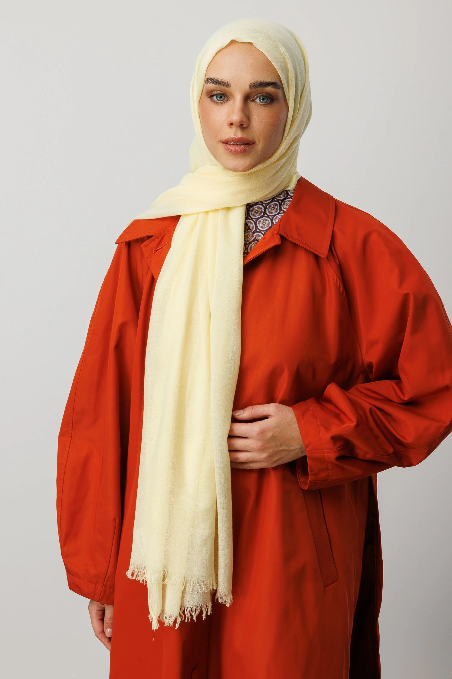 Dubai Shawl - Lemon