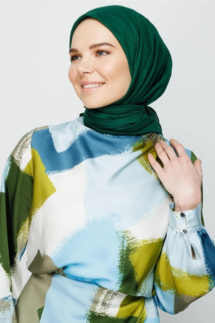 Bamboo Shawl - Emerald