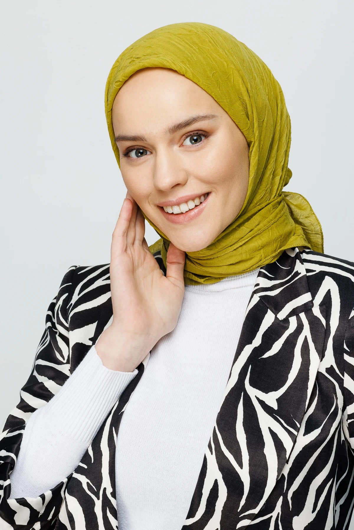 Bamboo Scarf - Olive Green