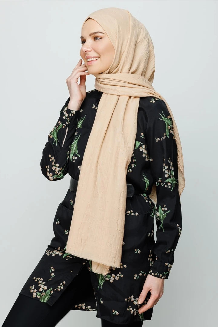 Bamboo Shawl - Sand Beige