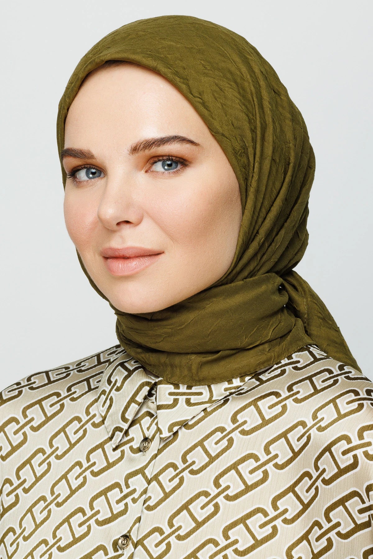 Bamboo Scarf - Oil Green