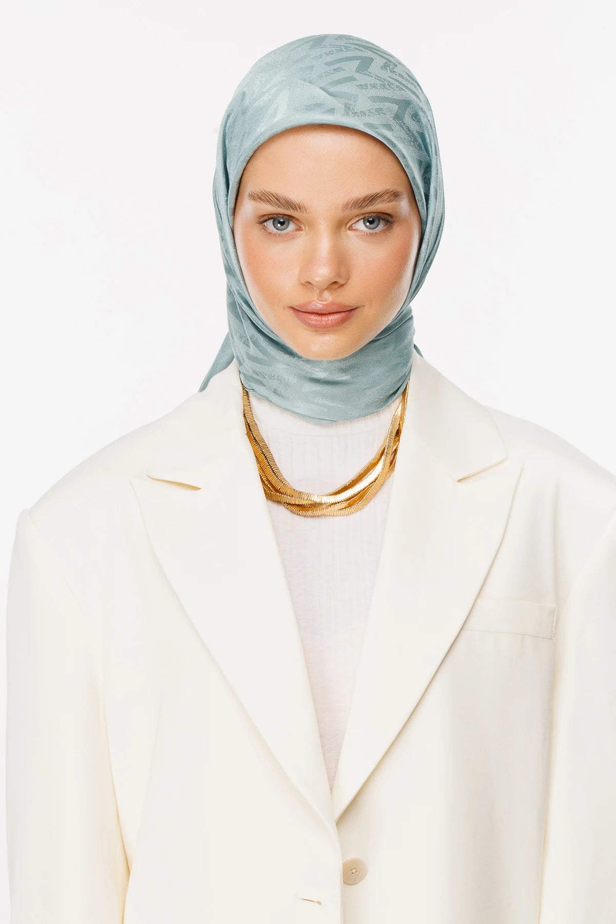 Luxury Jacquard Scarf - Cagla