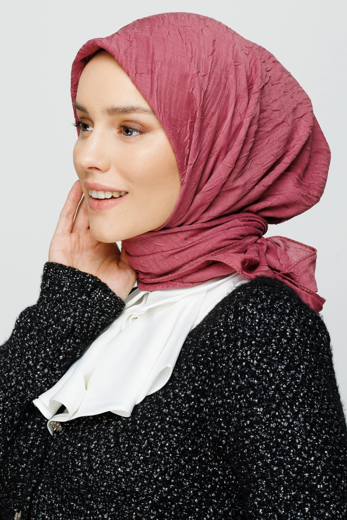 Bamboo Scarf - Dried Rose