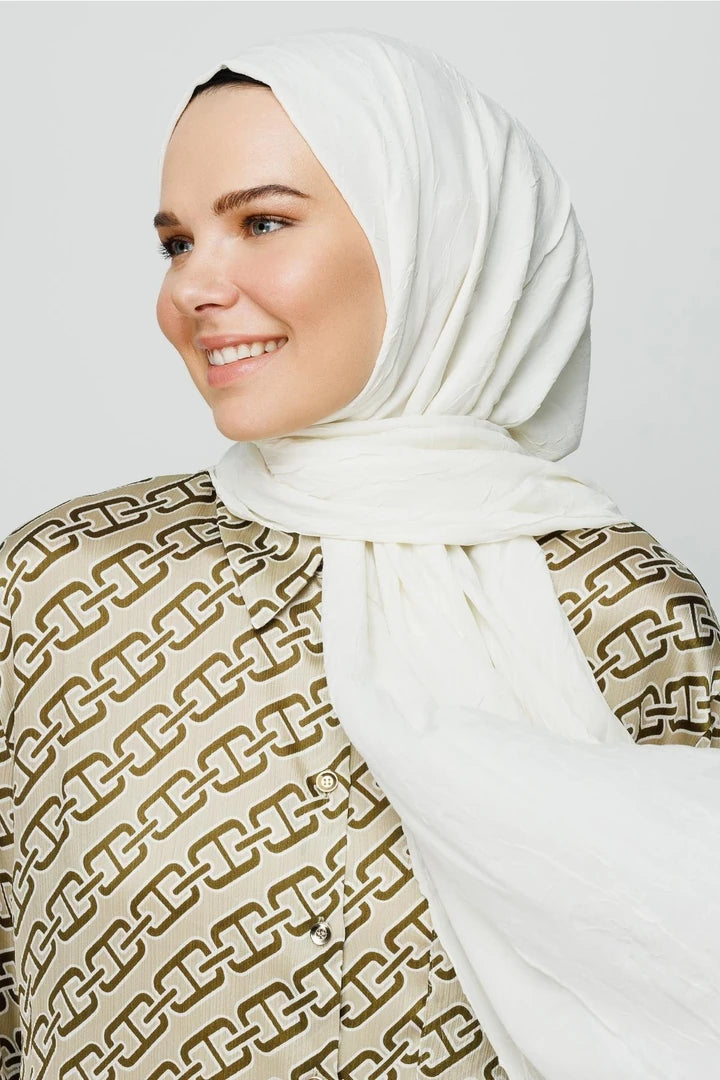 Bamboo Shawl - Ecru