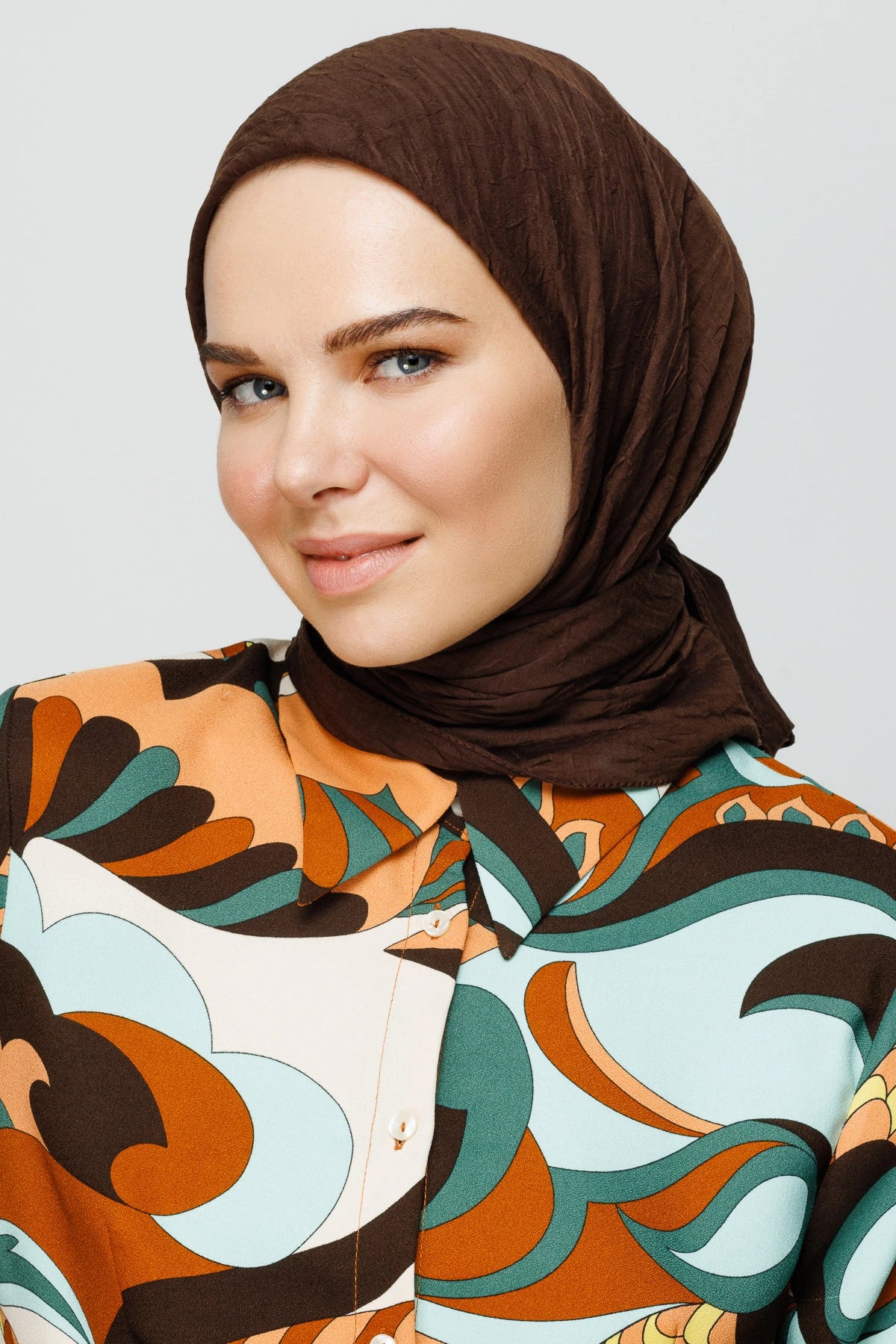 Bamboo Scarf - Bitter Coffee