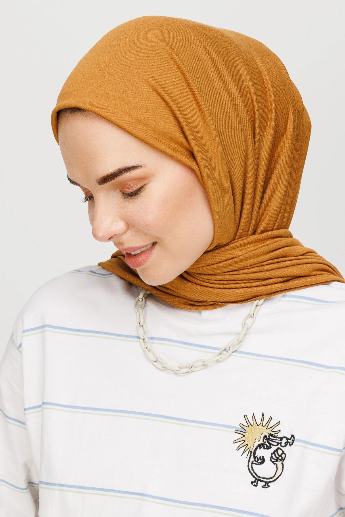 Cotton Scarf - Saffron