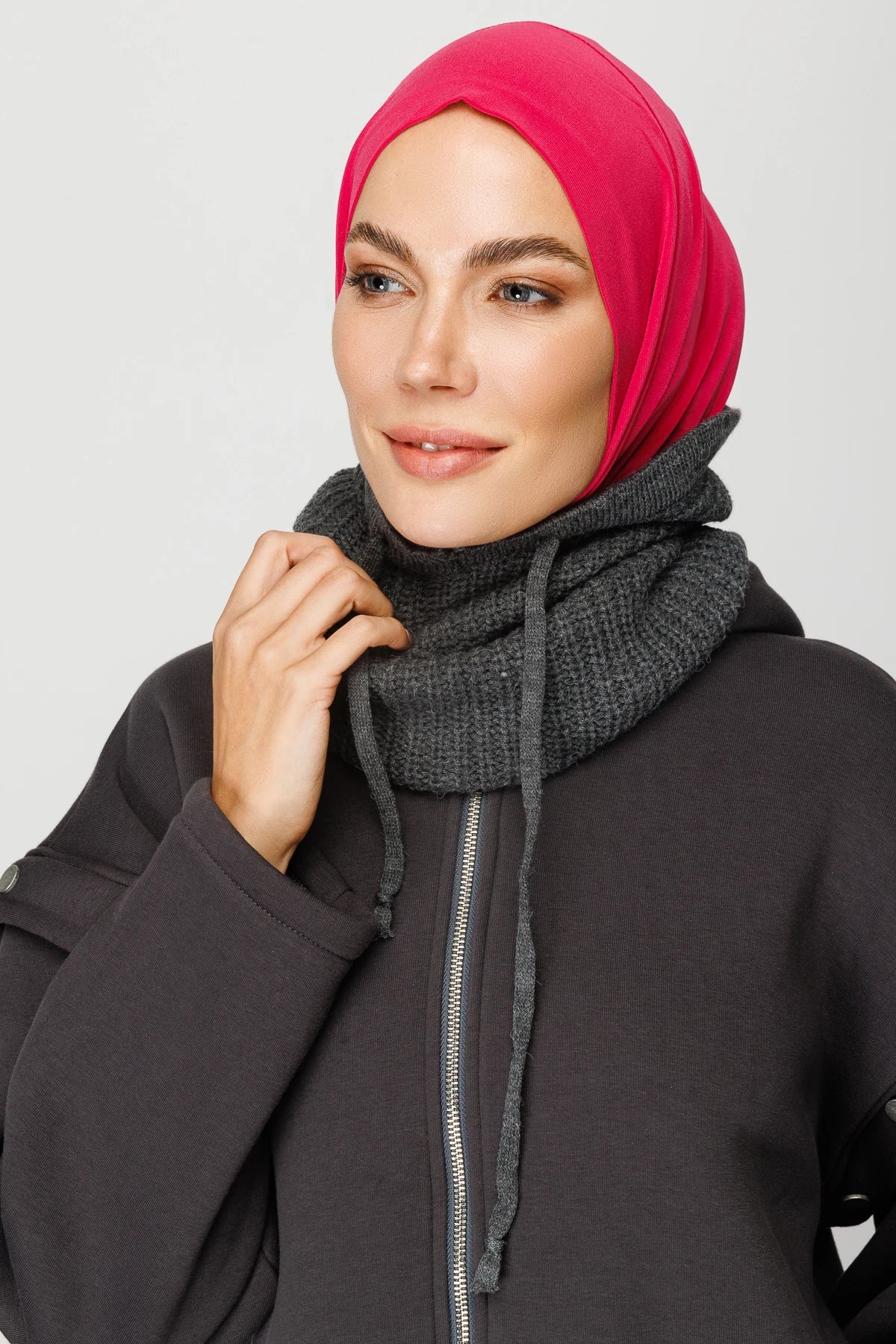Balaclava Triko Başlık