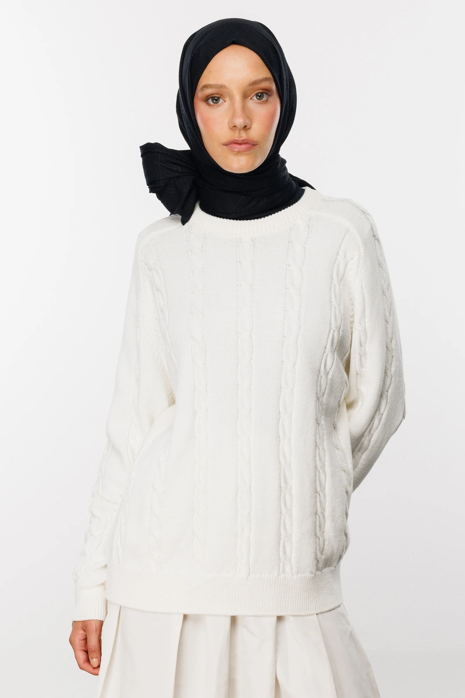 Bamboo Jacquard Shawl - Black