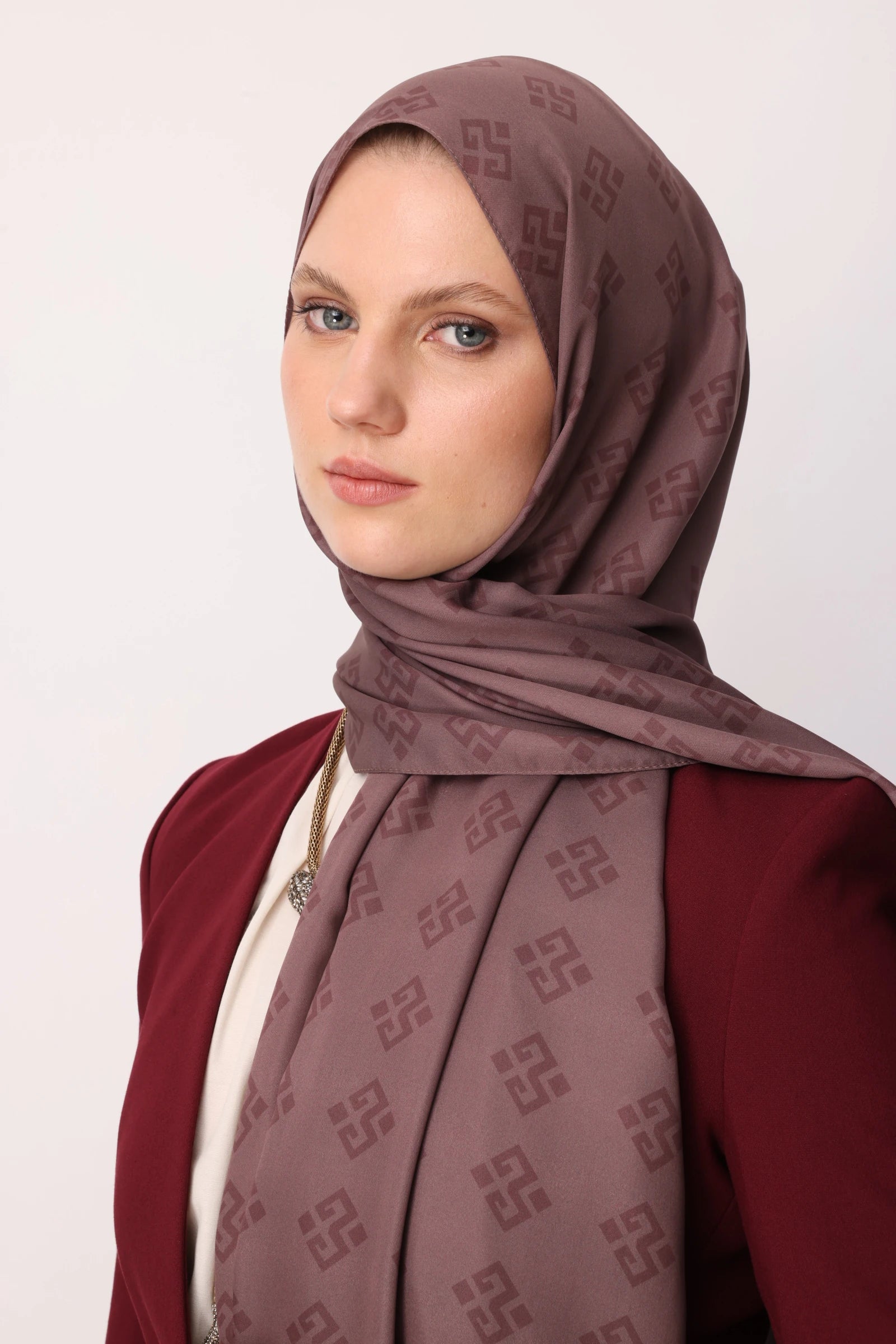 Elibelinde Pattern Sakura Silk Shawl - Tile