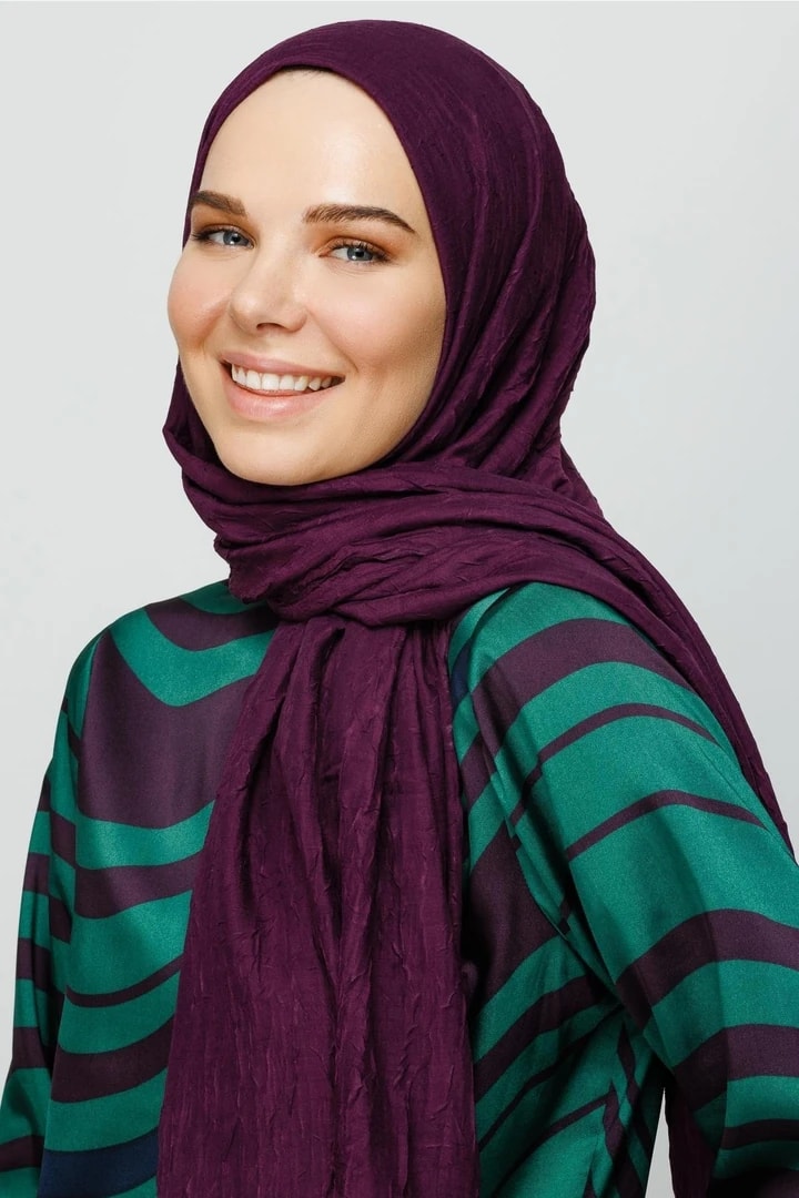 Bamboo Shawl - Purple
