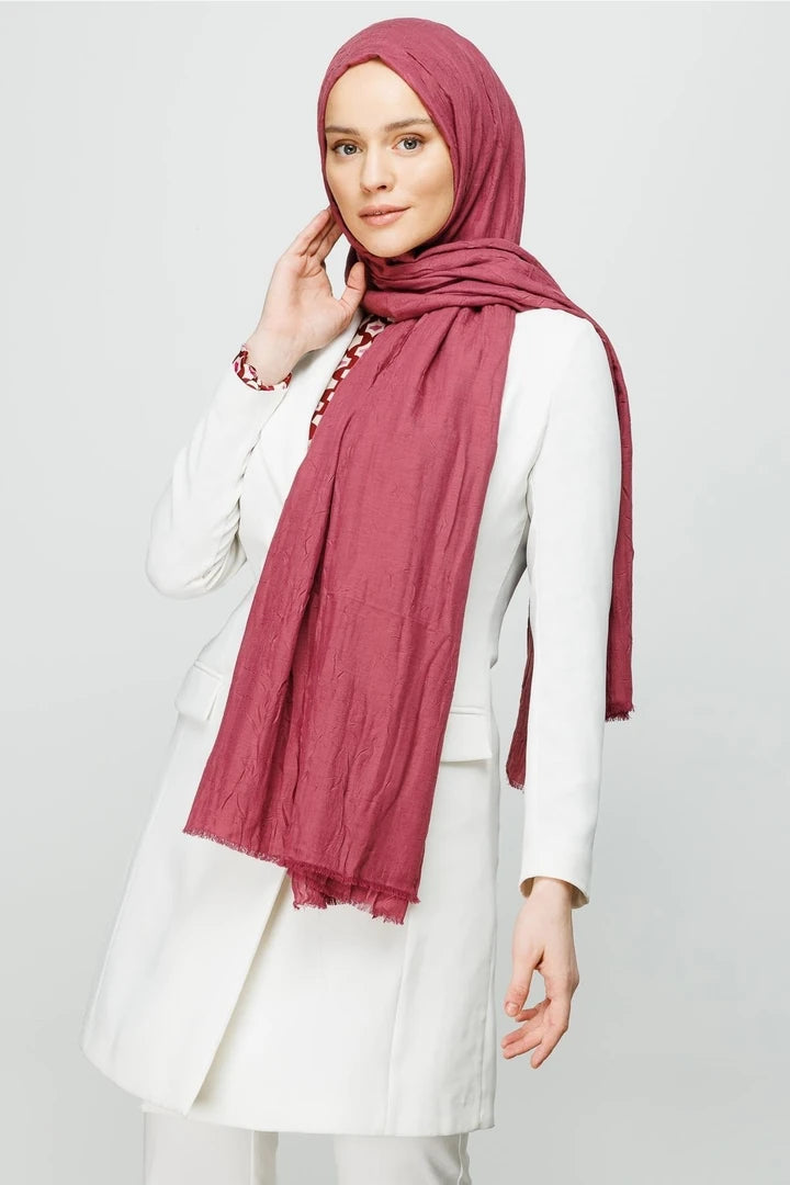 Bamboo Shawl - Dried Rose