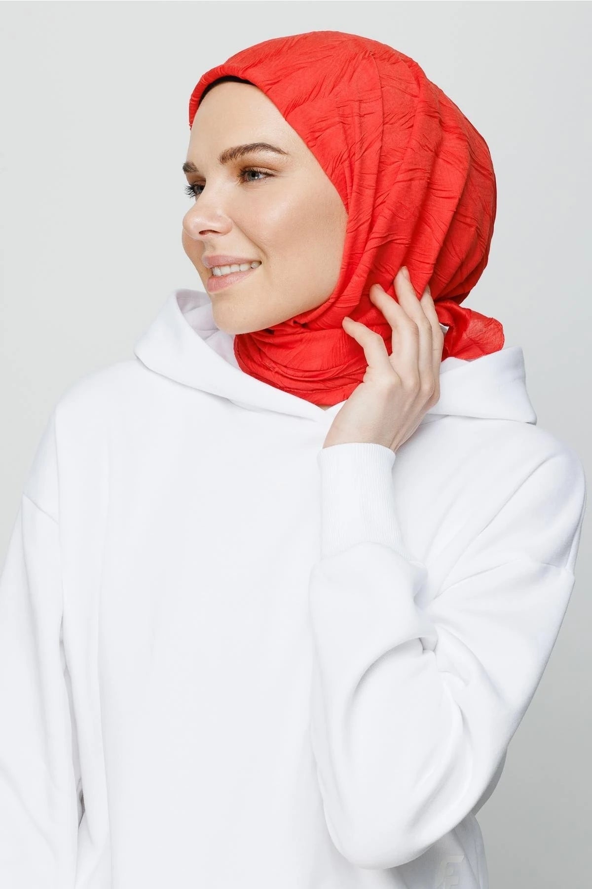 Pleated Bamboo Scarf - Candy