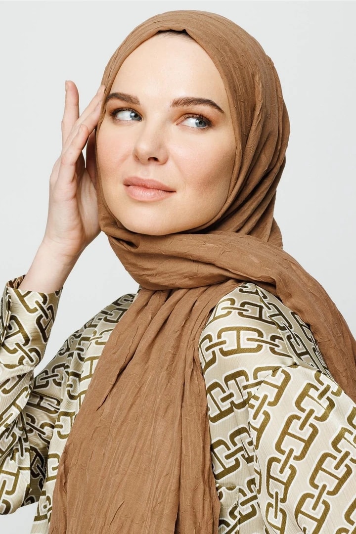 Bamboo Shawl - Walnut