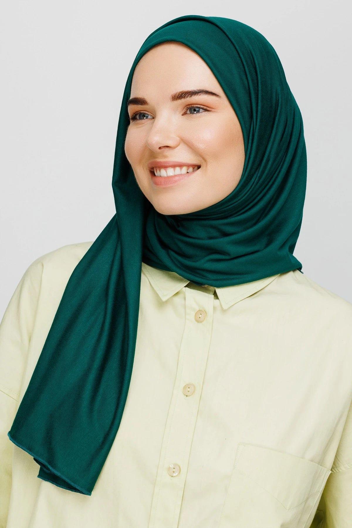 Cotton Scarf - Emerald
