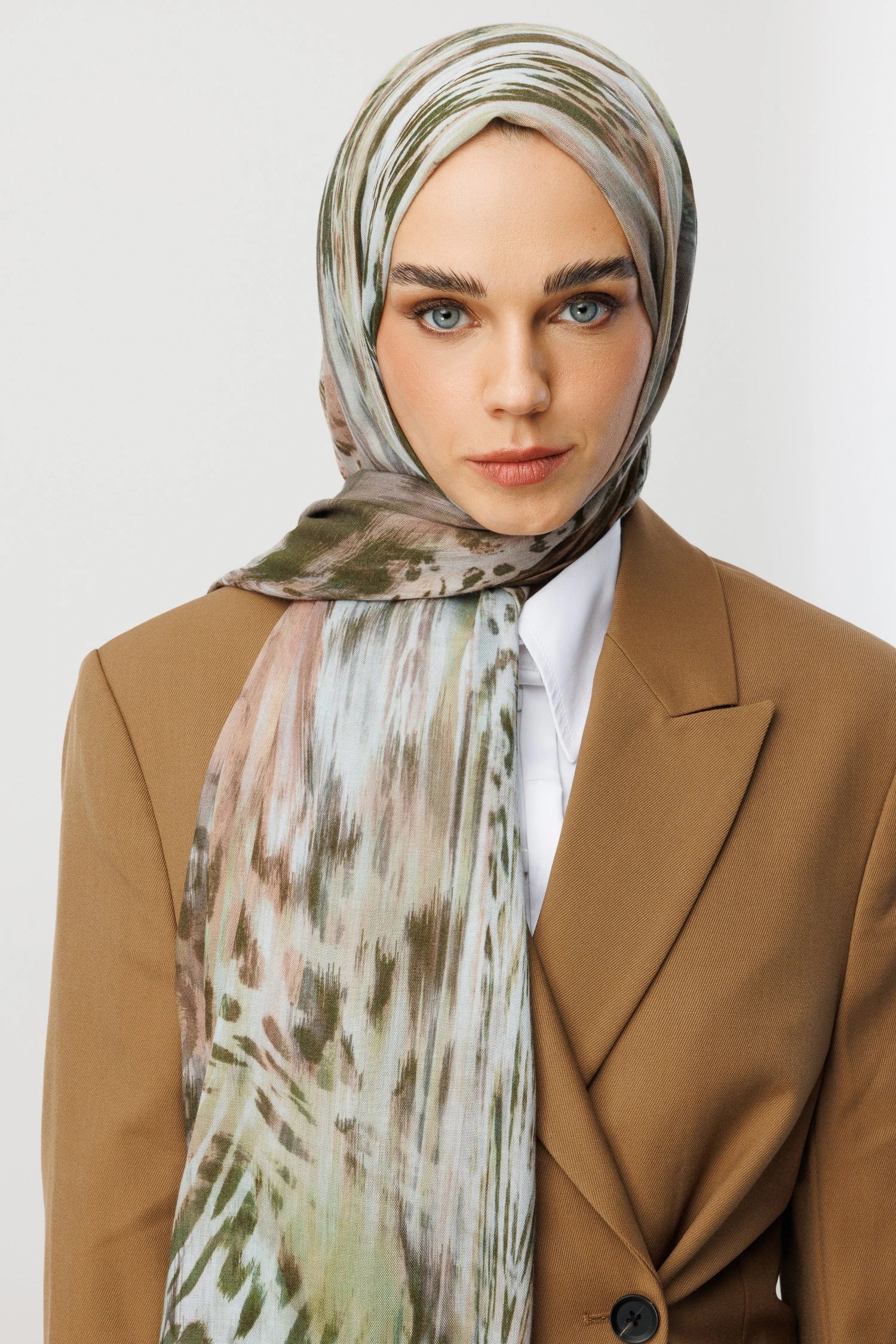 Leopar Desen Rami Şal