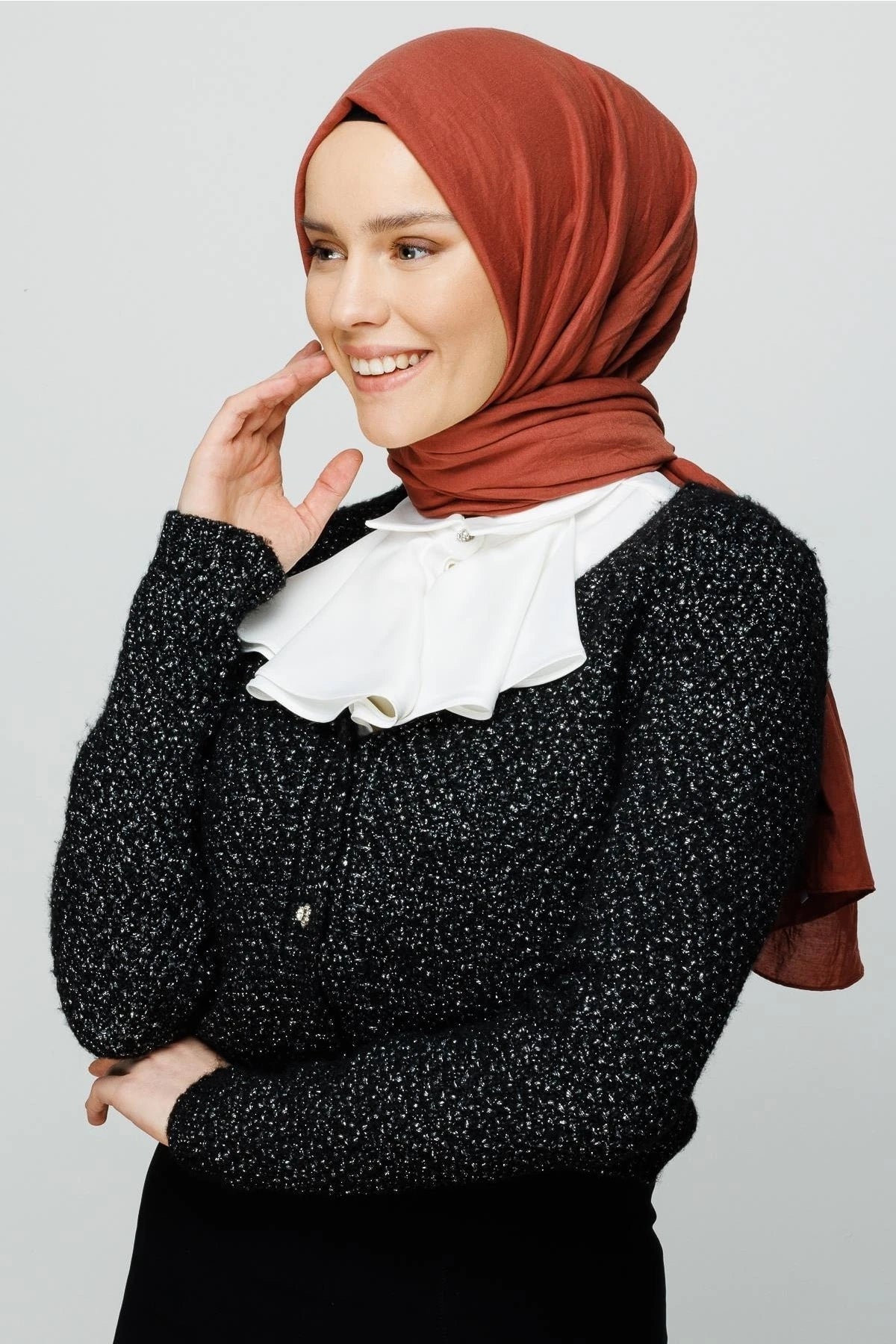 Pamuk Kraş Şal
