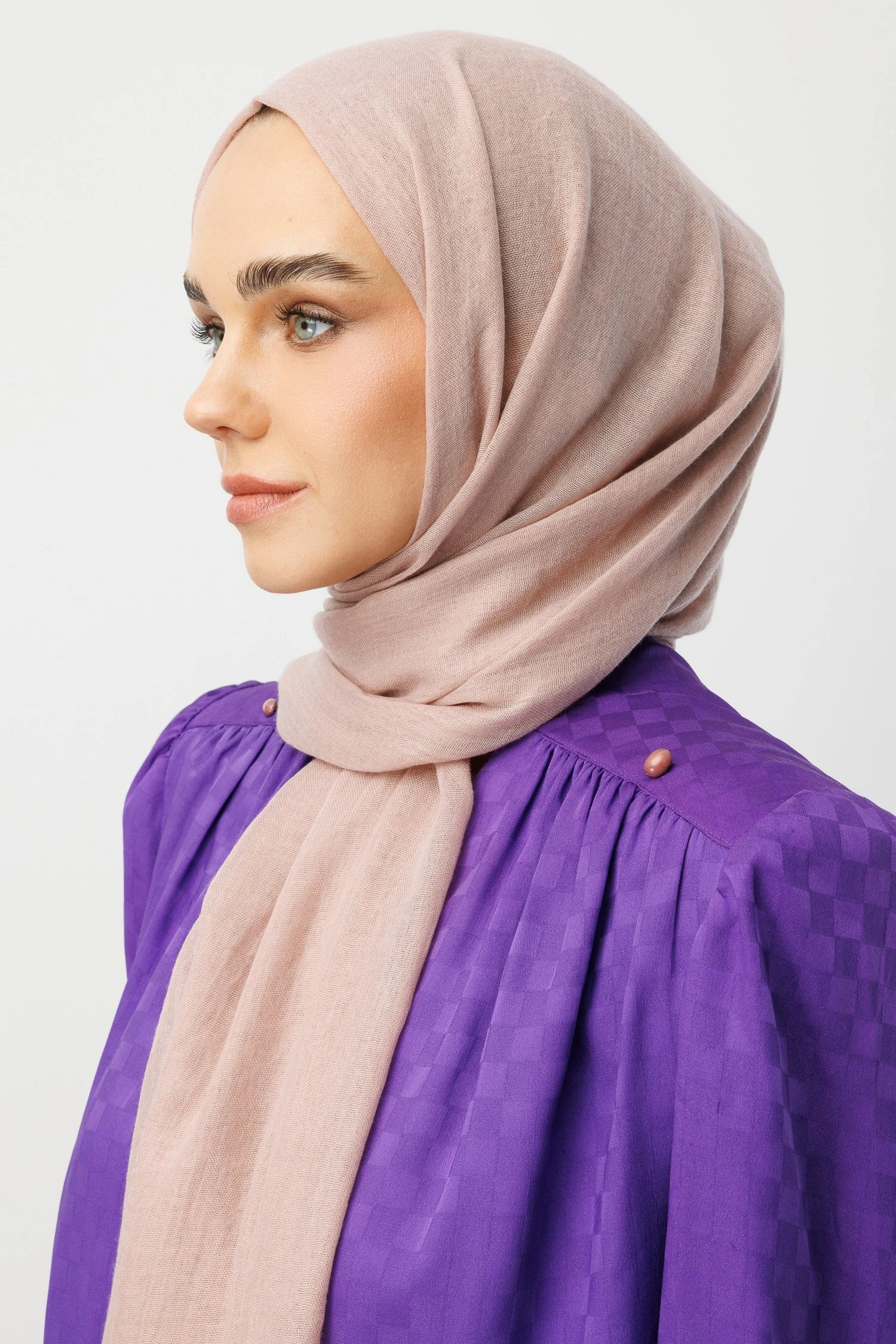 Dubai Shawl - Powder