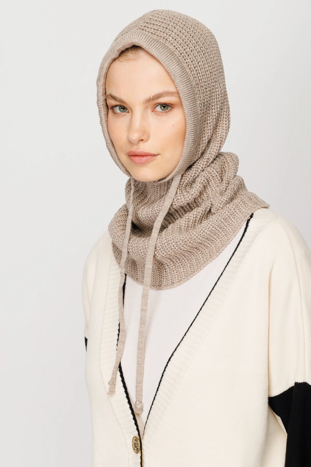Balaclava Triko Başlık
