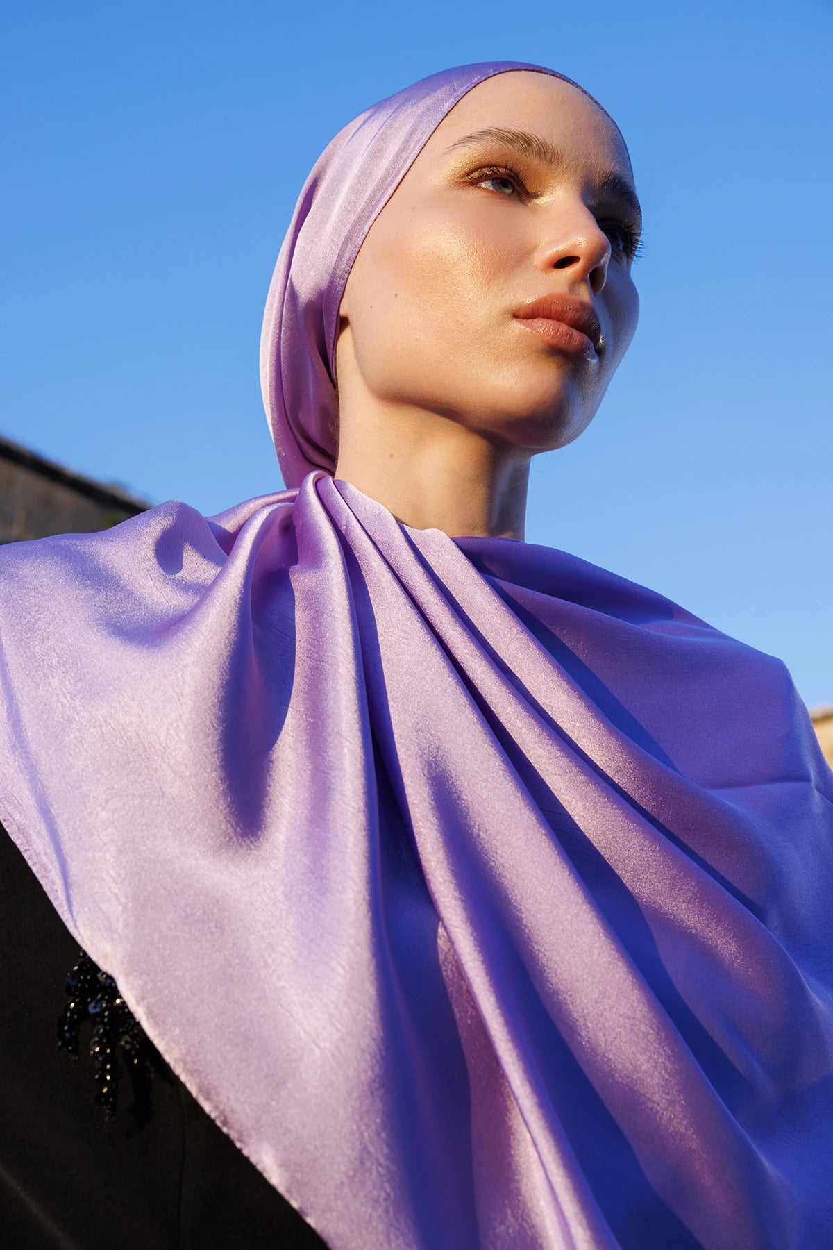 Diamond Aura Scarf - Lilac