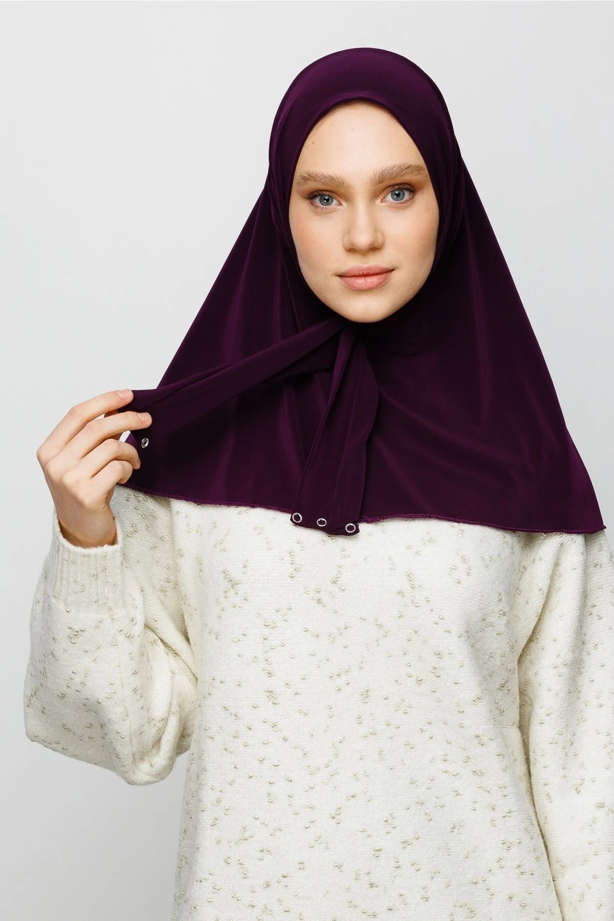 Ready-made Shawl - Purple