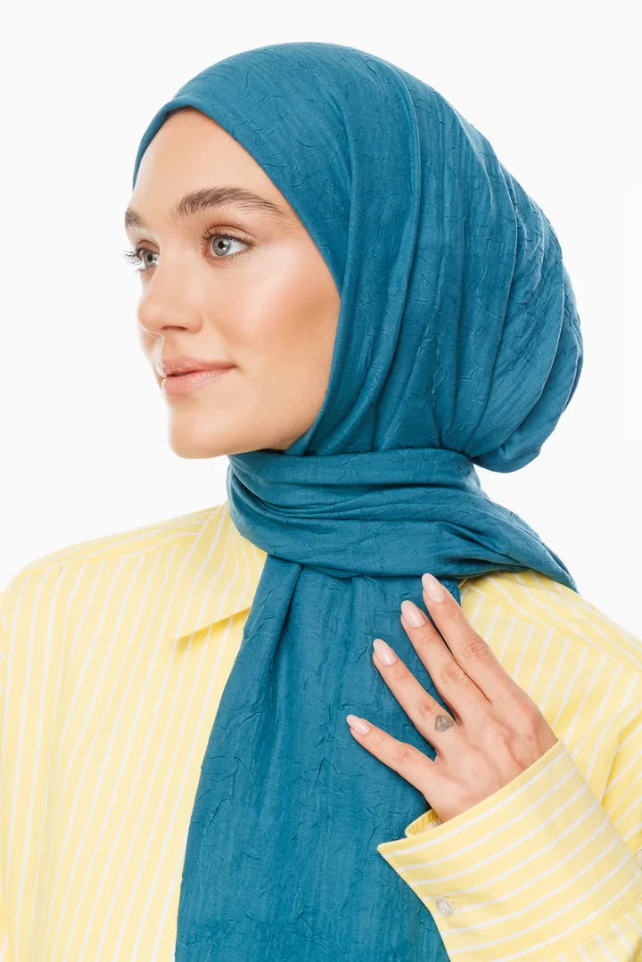 Bamboo Shawl - Ocean