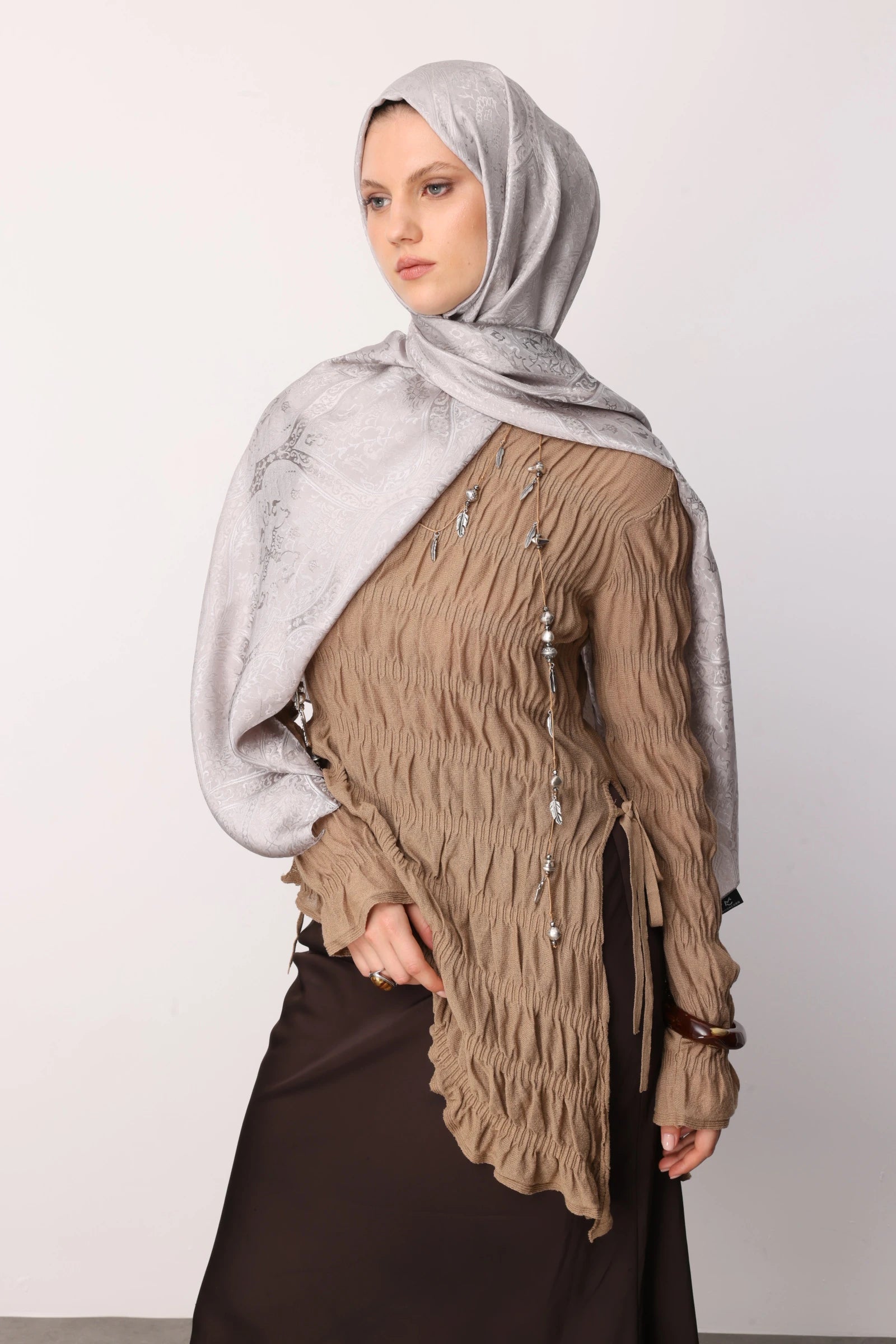 Soler Desen Shine Line Şal