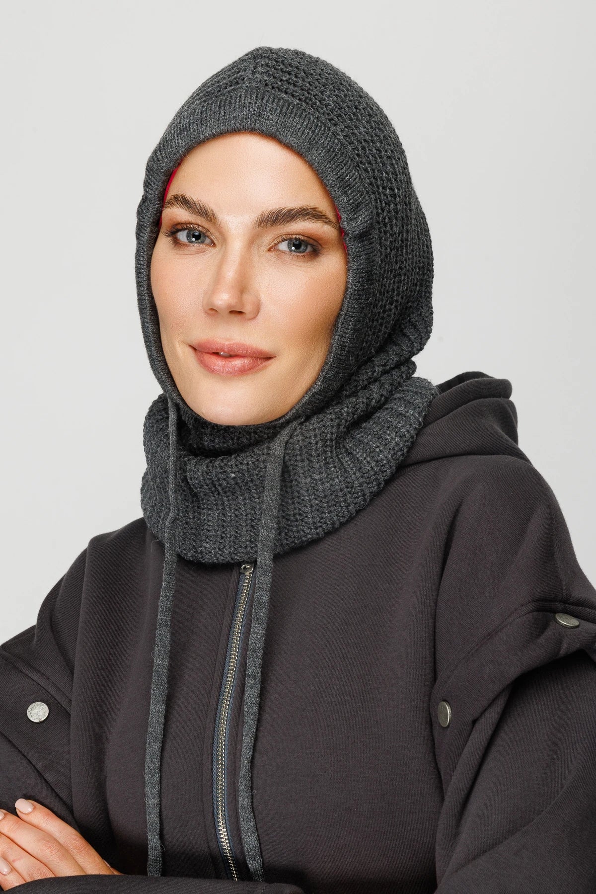 Balaclava Triko Başlık