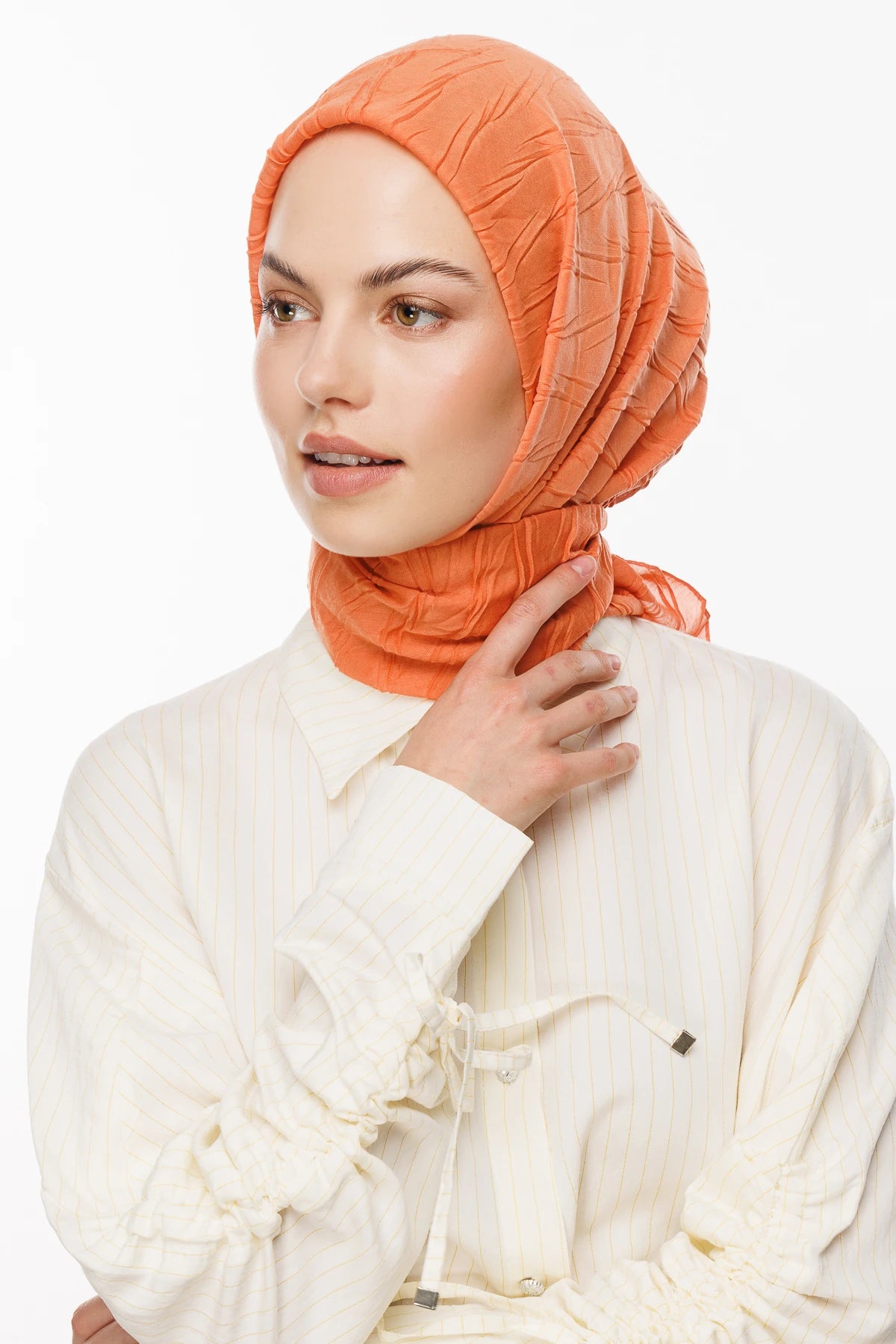 Pleated Bamboo Scarf - Puppy