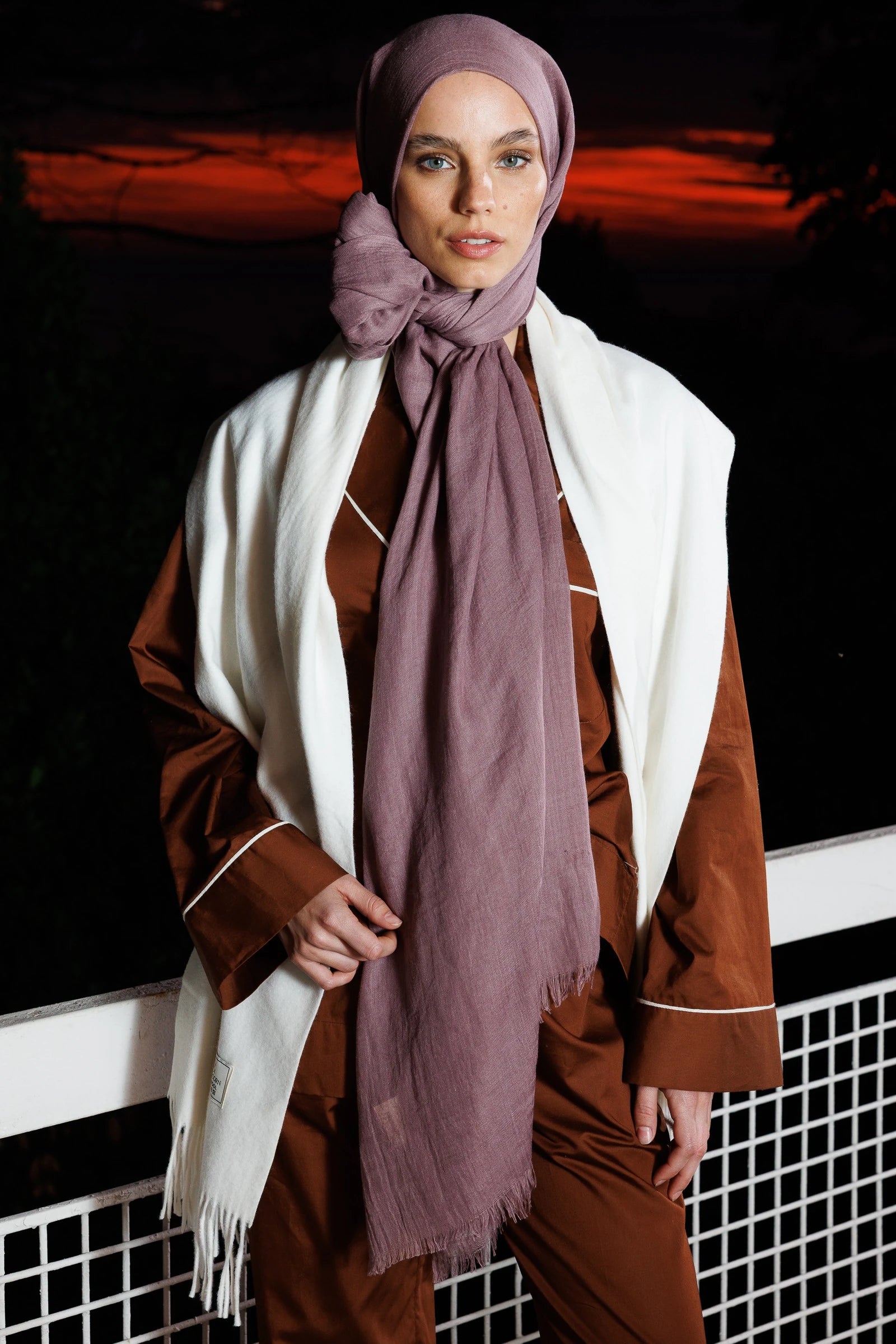 Dubai Shawl - Lilac