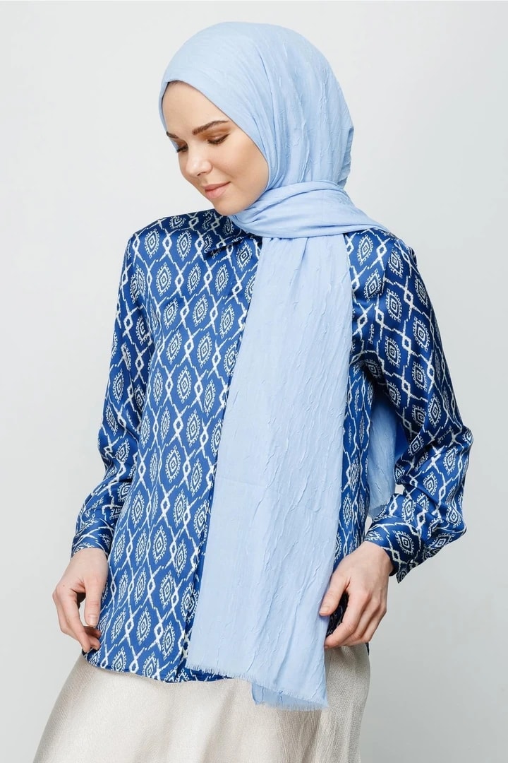 Bamboo Shawl - Baby Blue