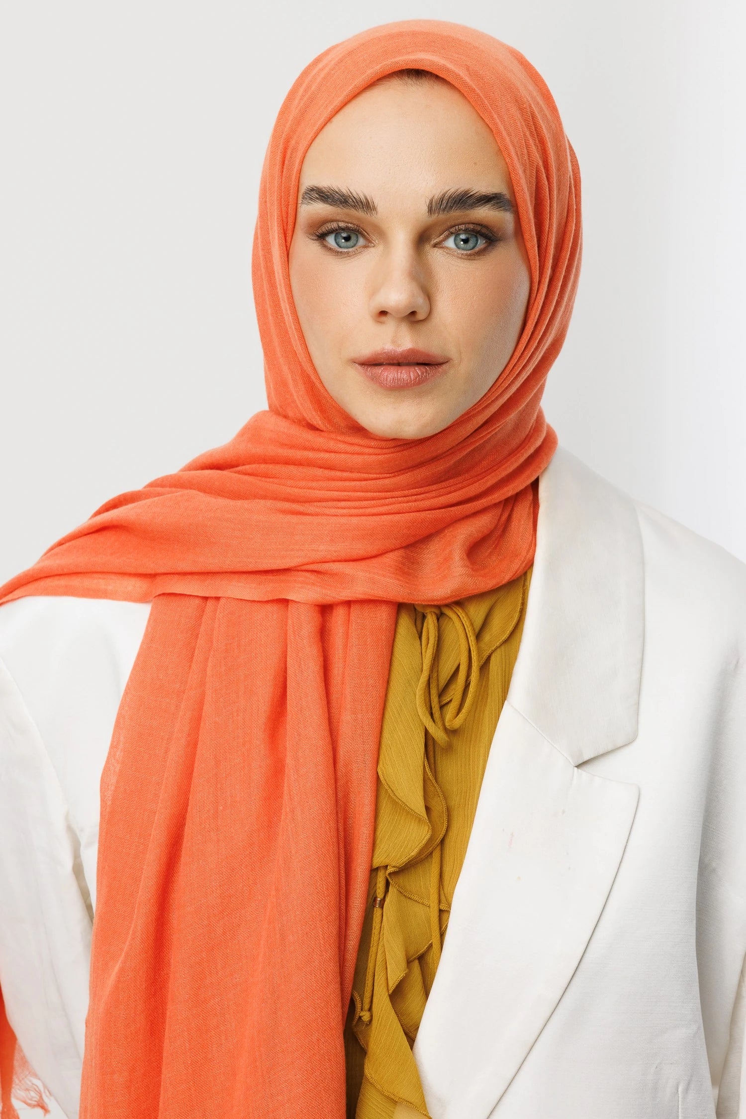 Dubai Shawl - Coral